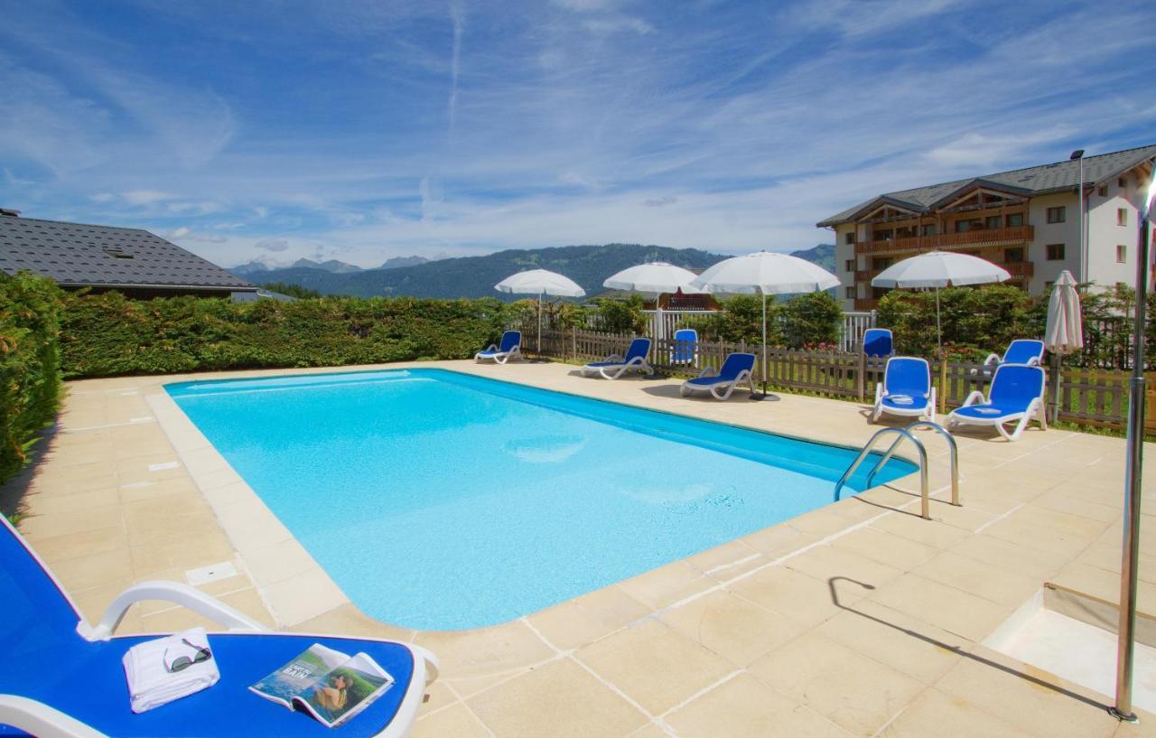Residence Odalys Le Buet Morillon Buitenkant foto