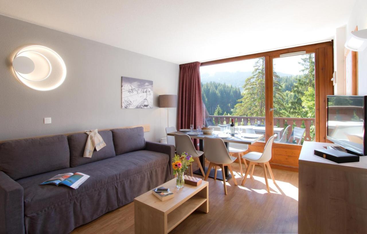 Residence Odalys Le Buet Morillon Buitenkant foto