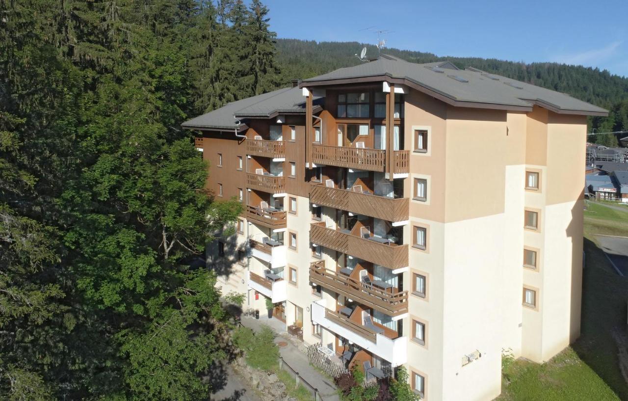 Residence Odalys Le Buet Morillon Buitenkant foto