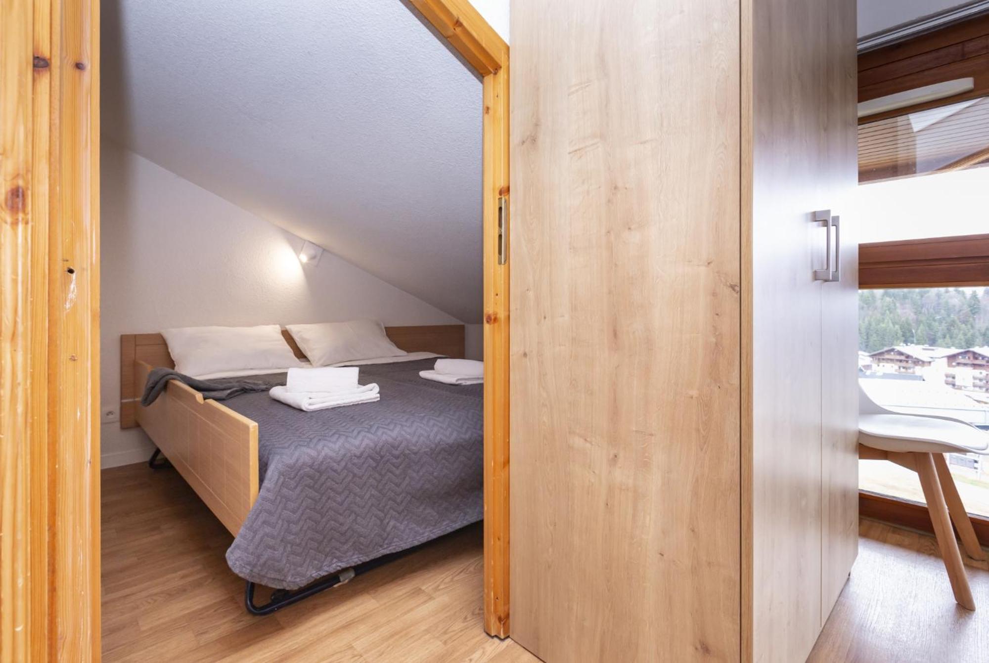 Residence Odalys Le Buet Morillon Buitenkant foto
