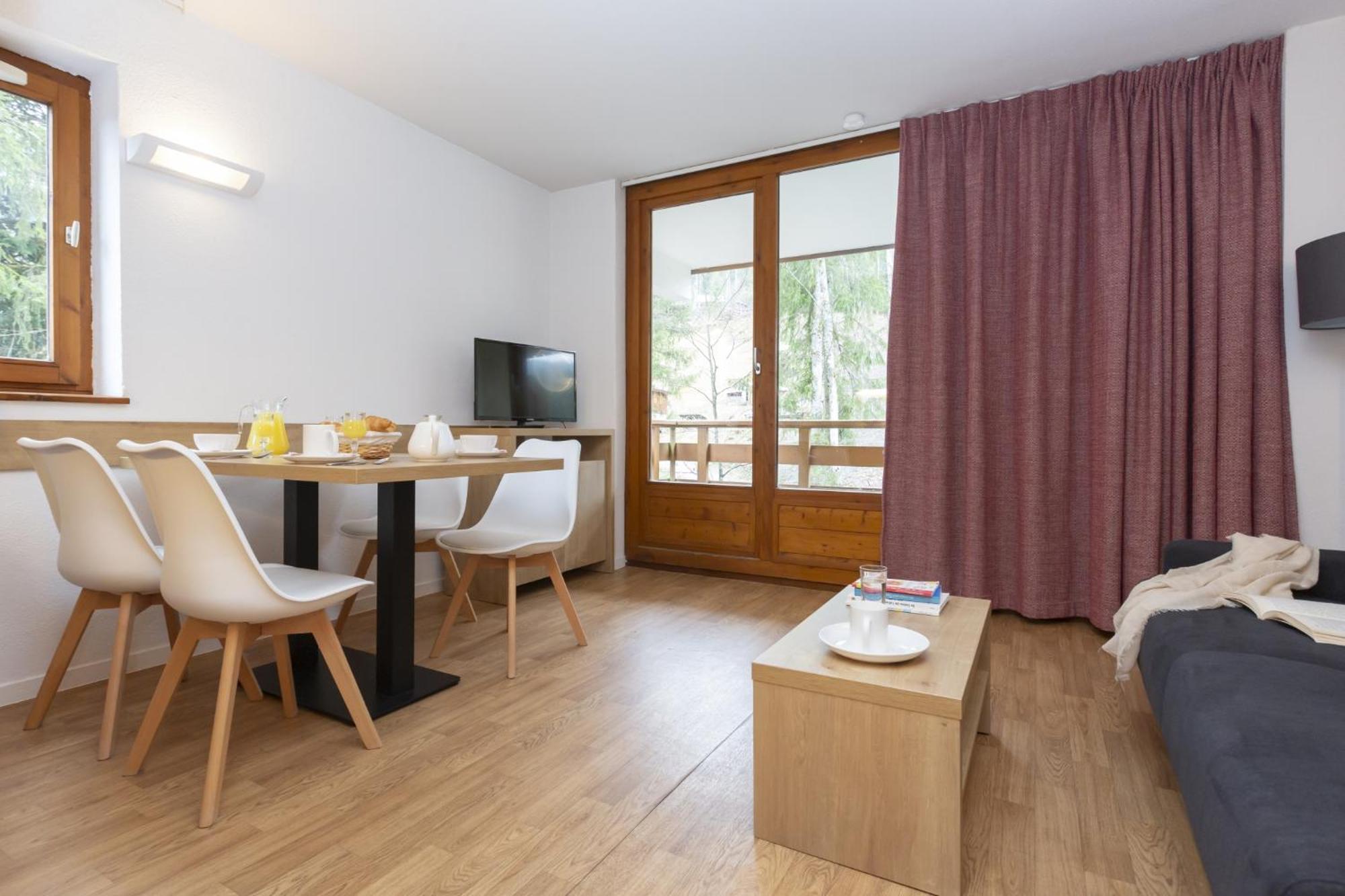 Residence Odalys Le Buet Morillon Buitenkant foto